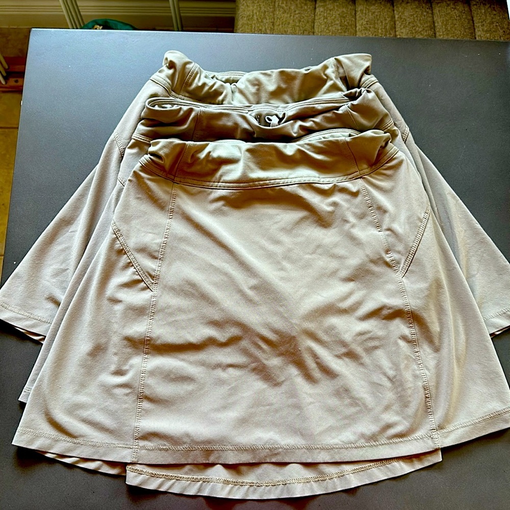 Athleta school day skirt 12 set of 3